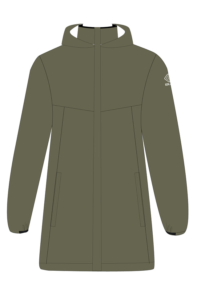 Giacca Uomo Softshell Long verde militare